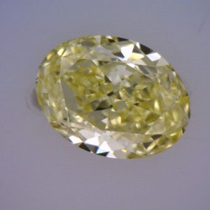 0.58  Fancy Intense  Yellow  OVAL  SI1 GIA