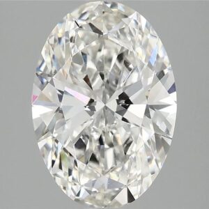 3ct  G  Oval VVS2 IGI